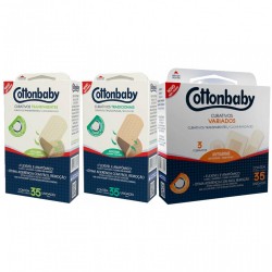 COTTONBABY CURATIVO COM 35 UNID.