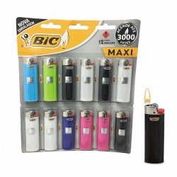 BIC ISQUEIRO CARTELA COM 12 UNID.