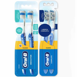 ORAL-B ESCOVA DENTAL COM 2 UNID.