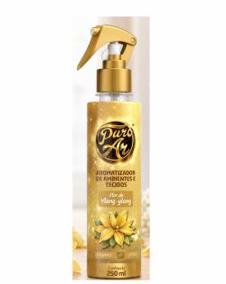 PURO AR AROM YLANG-YLANG GATILHO SPRAY 250ML TECIDOS