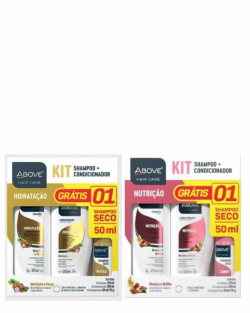 ABOVE KIT SH+COND HIDRATAÇÃO +SH A SECO 325+200+50ML