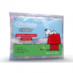 SNOOPY ALGODÃO BOLA 50G