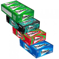 TRIDENT CHICLETE COM 21 UNID.