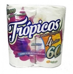 TROPICOS P. HIG. FDO 6 PCT C/12 ROLOS 60M F. SIMPLES