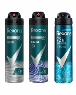 REXONA DESODORANTE AEROSOL MASCULINO 150ML
