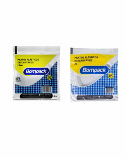 BOMPACK PRATOS DESCARTÁVEIS