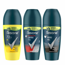 REXONA DESODORANTE ROLL-ON MASCULINO 50ML