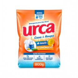 URCA DETERGENTE EM PO USO GERAL 800G FDO C/20UN