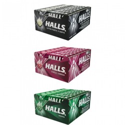 HALLS BALA COM 21 UNID.