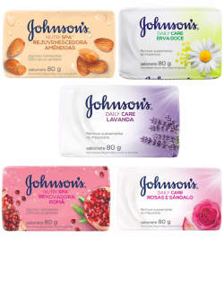 JOHNSONS SABONETE 12X80G