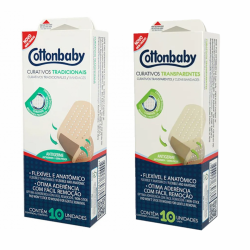 COTTONBABY CURATIVO COM 10 UNID.
