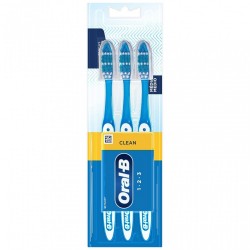 ORAL-B ESCOVA DENTAL COM 3 UNID.