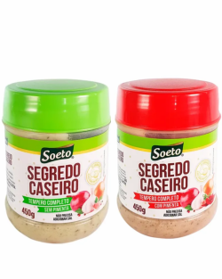 SOETO TEMPERO SEGREDO CASEIRO 450G CX C/12UN