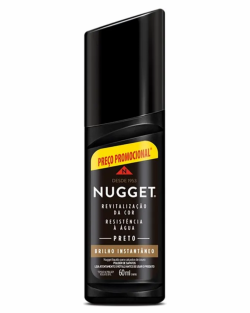 NUGGET PRETO LIQUIDO 60ML CX C/12UN