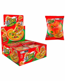 DIP LOKO TUTTI-FRUTTI PIZZA 15G DISPLAY C/24UN (24X15G)