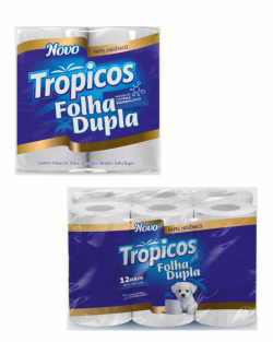 TROPICOS PAPEL HIGIÊNICO FOLHA DUPLA 30M