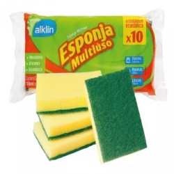 ALKLIN ESPONJA COM 10 UNID.